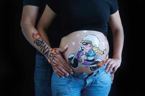 Belly Painting en Vitoria-Gasteiz | Belly Painting Titxu | Estitxu Aguiriano