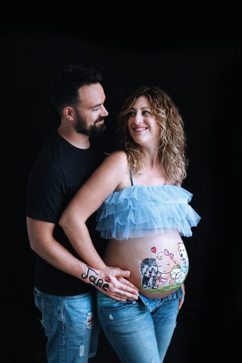 Belly Painting en Vitoria-Gasteiz | Belly Painting Titxu | Estitxu Aguiriano