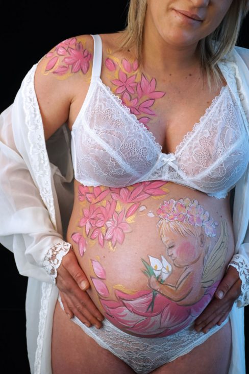 Belly Painting en Vitoria-Gasteiz | Belly Painting Titxu | Estitxu Aguiriano