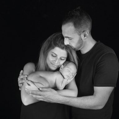 Fotografía Newborn o recién nacido en Vitoria-Gasteiz | Belly Painting Titxu | Estitxu Aguiriano