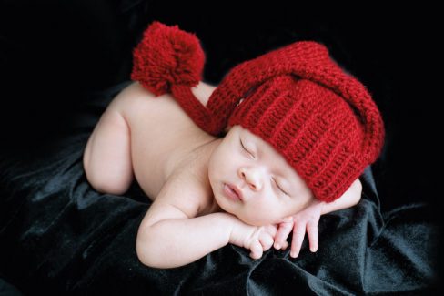Fotografía Newborn o recién nacido en Vitoria-Gasteiz | Belly Painting Titxu | Estitxu Aguiriano