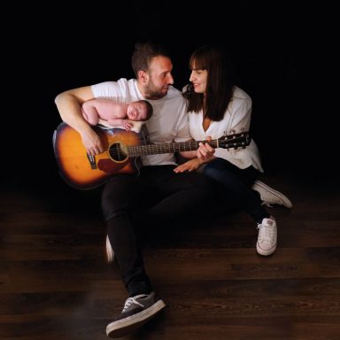 Fotografía Newborn o recién nacido en Vitoria-Gasteiz | Belly Painting Titxu | Estitxu Aguiriano