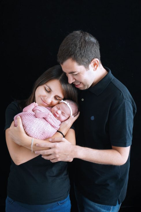 Fotografía Newborn o recién nacido en Vitoria-Gasteiz | Belly Painting Titxu | Estitxu Aguiriano