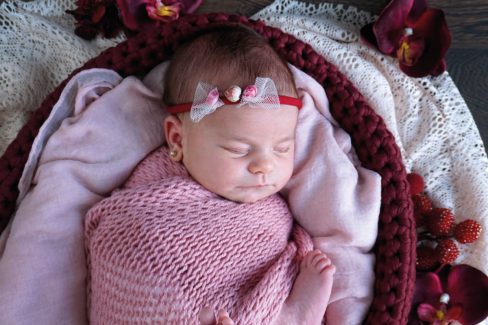 Fotografía Newborn o recién nacido en Vitoria-Gasteiz | Belly Painting Titxu | Estitxu Aguiriano