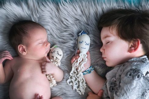Fotografía Newborn o recién nacido en Vitoria-Gasteiz | Belly Painting Titxu | Estitxu Aguiriano