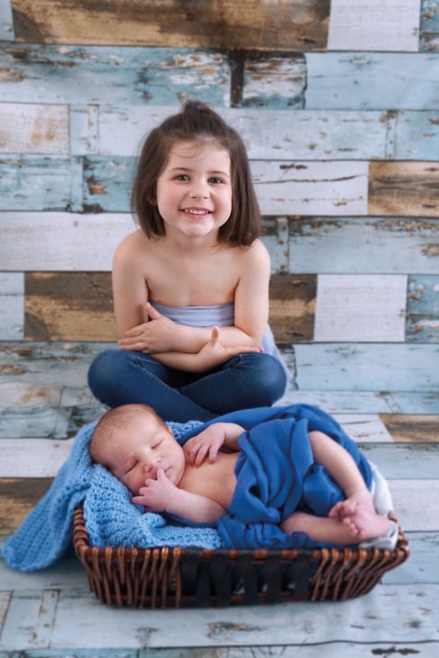 Fotografía Newborn o recién nacido en Vitoria-Gasteiz | Belly Painting Titxu | Estitxu Aguiriano