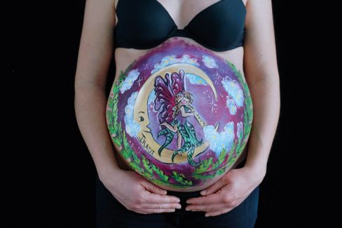 Belly Painting en Vitoria-Gasteiz | Belly Painting Titxu | Estitxu Aguiriano