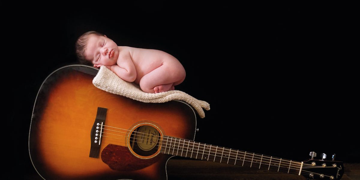 Fotografía Newborn o recién nacido en Vitoria-Gasteiz | Belly Painting Titxu | Estitxu Aguiriano