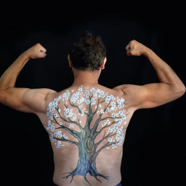 Body Painting en Vitoria-Gasteiz | Belly Painting Titxu | Estitxu Aguiriano