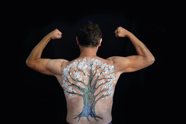 Body Painting en Vitoria-Gasteiz | Belly Painting Titxu | Estitxu Aguiriano