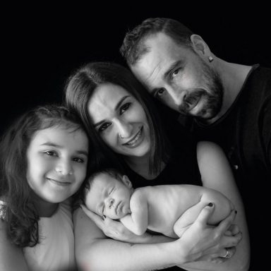 Fotografía Newborn o recién nacido en Vitoria-Gasteiz | Belly Painting Titxu | Estitxu Aguiriano