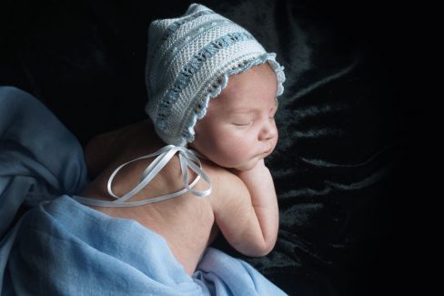 Fotografía Newborn o recién nacido en Vitoria-Gasteiz | Belly Painting Titxu | Estitxu Aguiriano