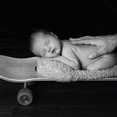 Fotografía Newborn o recién nacido en Vitoria-Gasteiz | Belly Painting Titxu | Estitxu Aguiriano